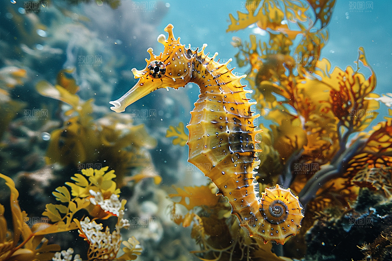 海马保护动物高清素材