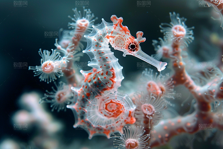 海马保护动物高清素材