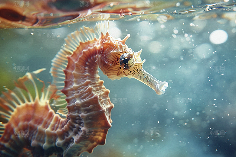 海马保护环境海洋生物素材