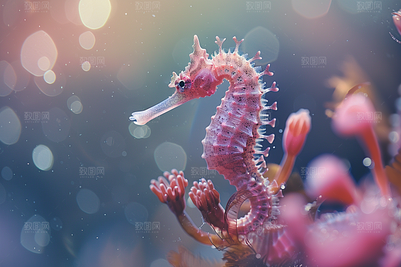 海马高清保护动物素材
