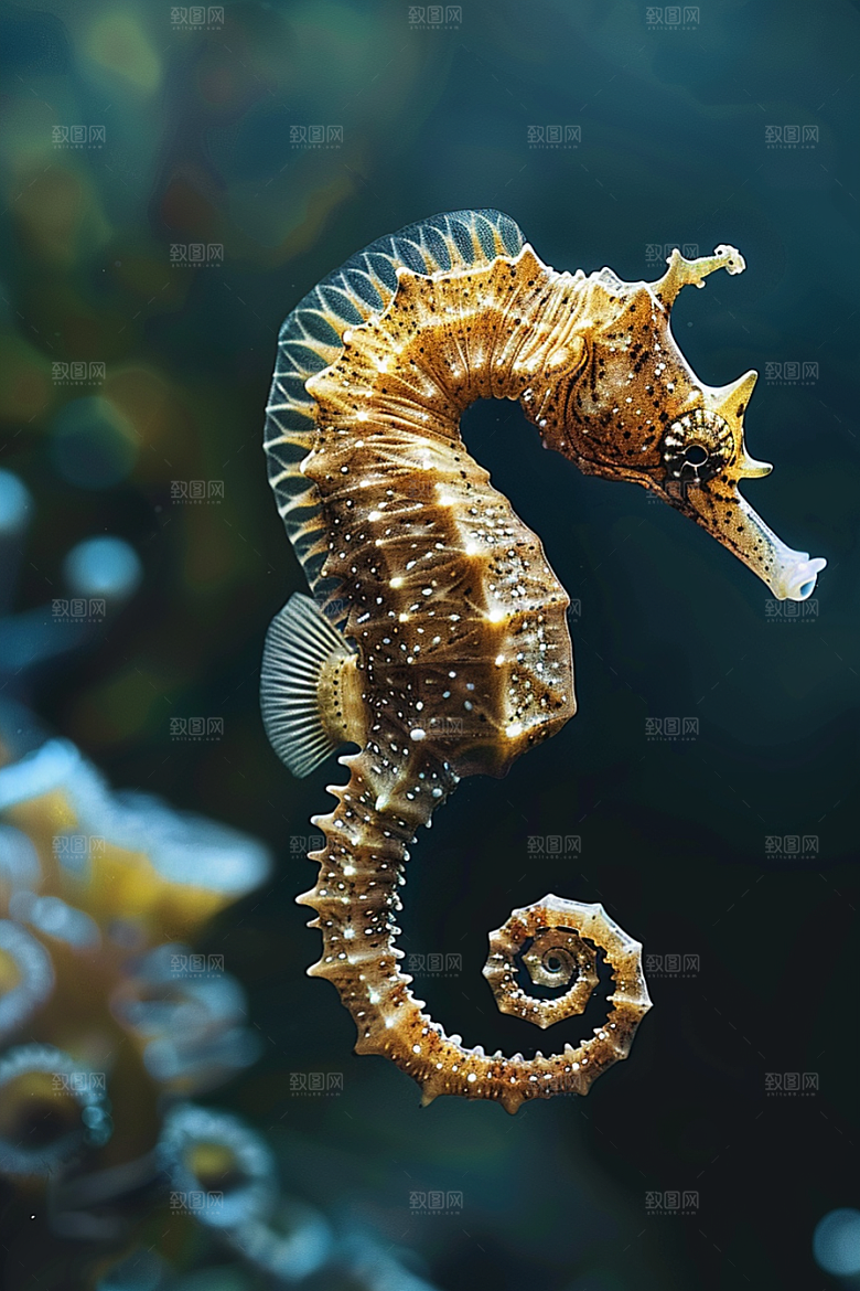 海马保护环境生态素材