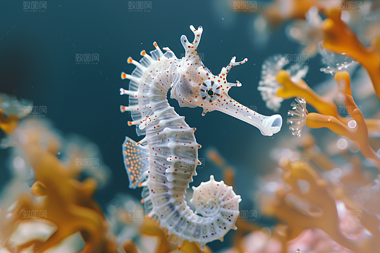 海马保护环境海洋生物素材