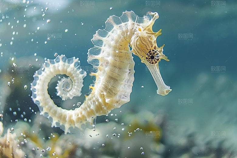 海马自然保护环境素材