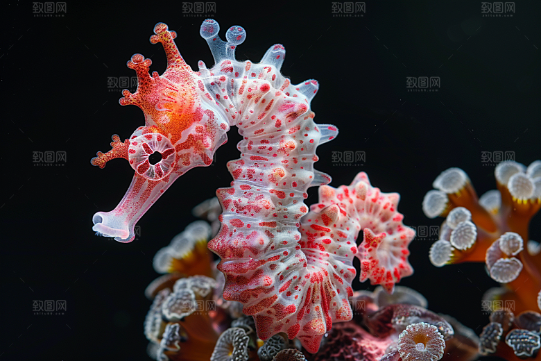 海马高清保护动物素材