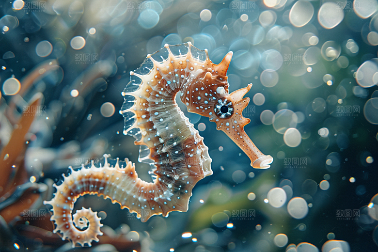 海马生态海底素材