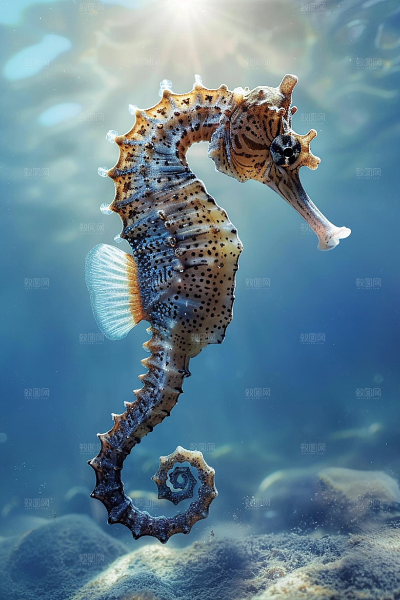 海马保护动物自然素材