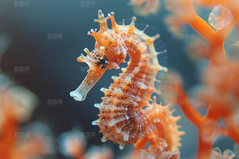 海马生态海底素材