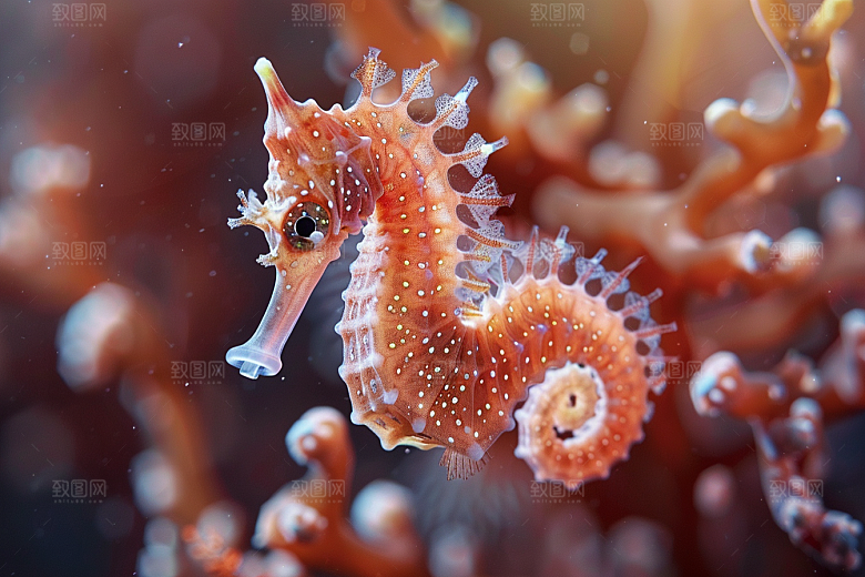 海马保护动物生态素材