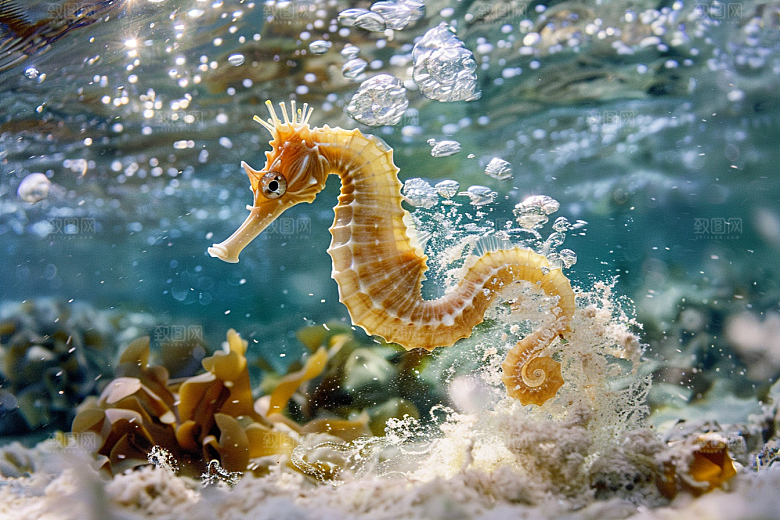 海马高清海底素材