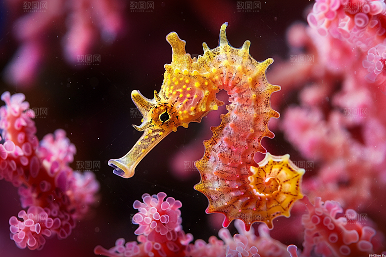 海马海底海洋生物素材