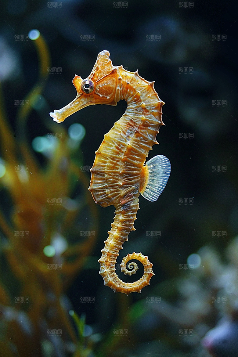 海马海洋生物生态素材