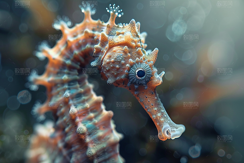 海马自然珊瑚礁素材