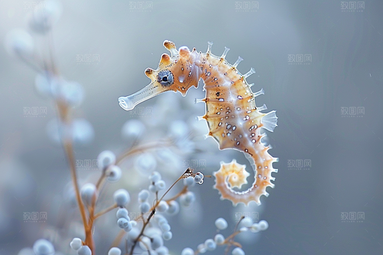 海马保护环境生态素材