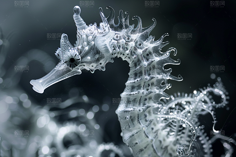 海马高清保护动物素材