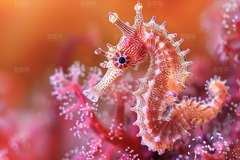 海马生态海底素材