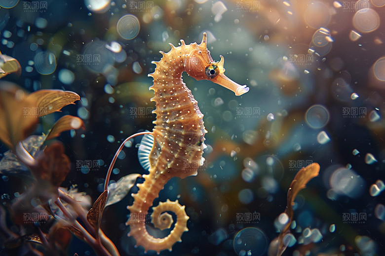 海马自然保护环境素材