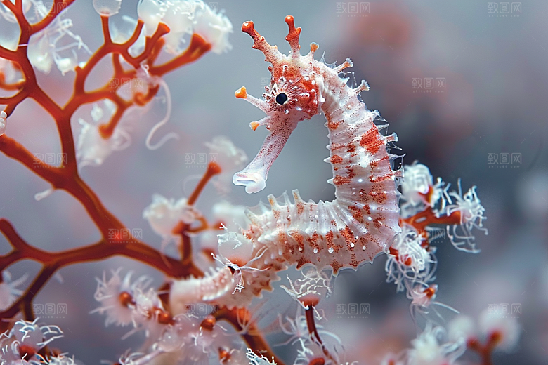 海马生态海洋生物素材