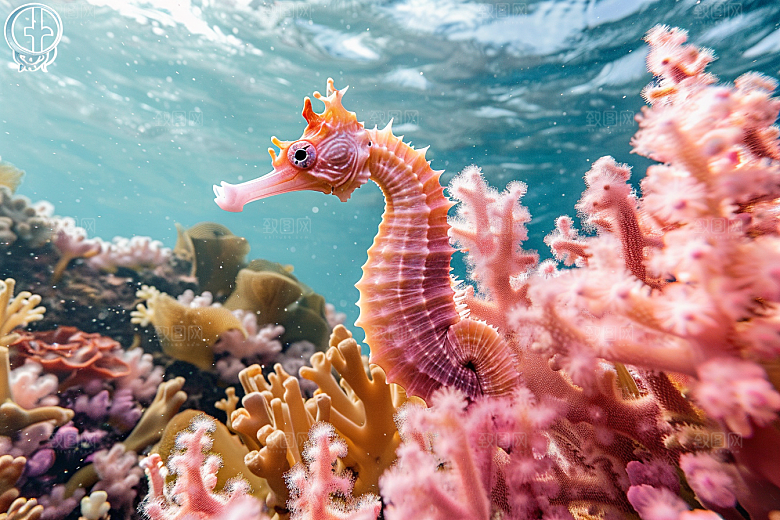 海马生态海洋生物素材