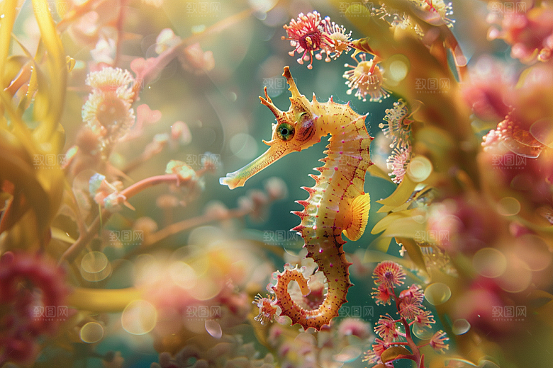 海马海洋生物自然素材