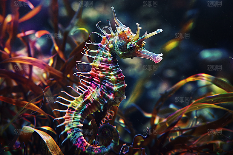 海马保护环境海洋生物素材