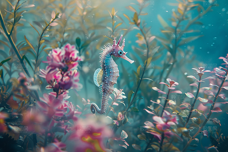 海马保护环境环保素材