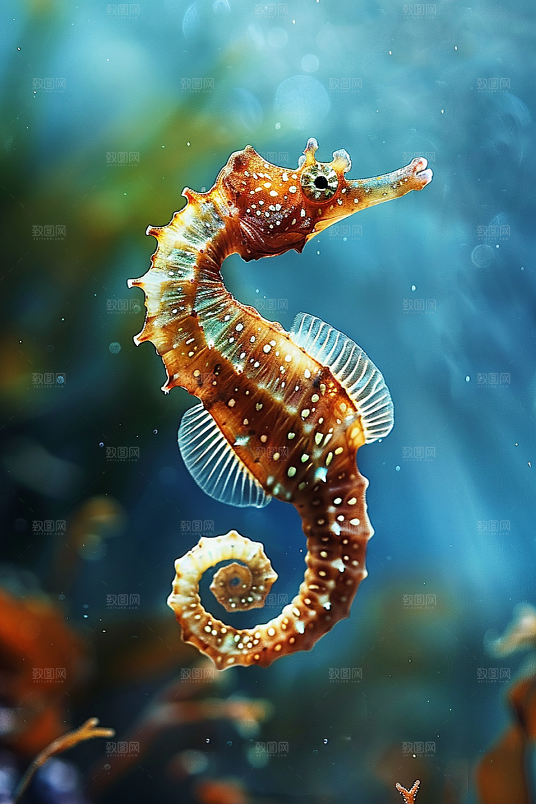 海马高清海底素材