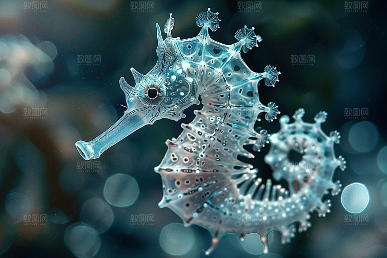 海马环保保护动物素材