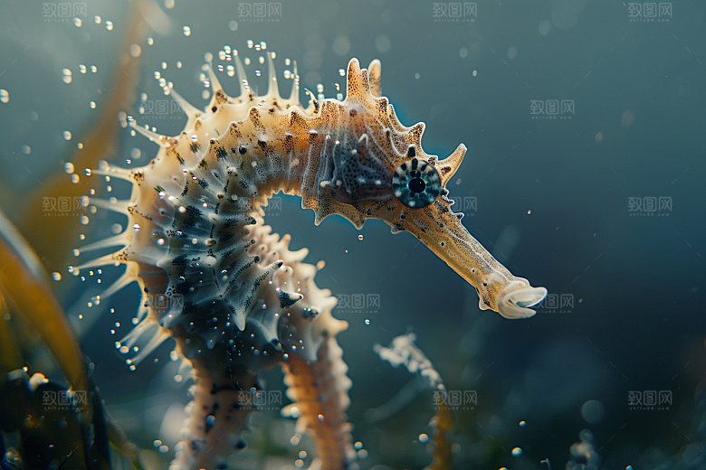 海马自然珊瑚礁素材