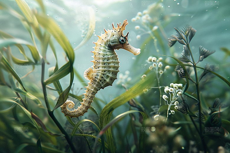 海马高清海底素材