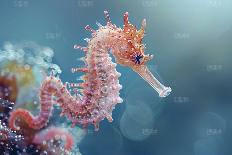 海马自然保护环境素材