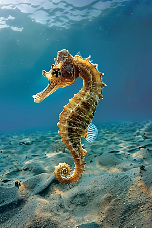 海马海底生态素材