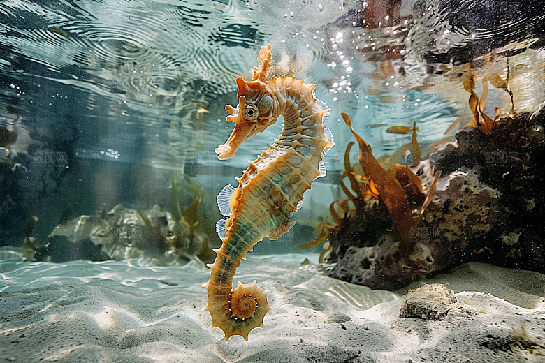 海马海洋生物自然素材
