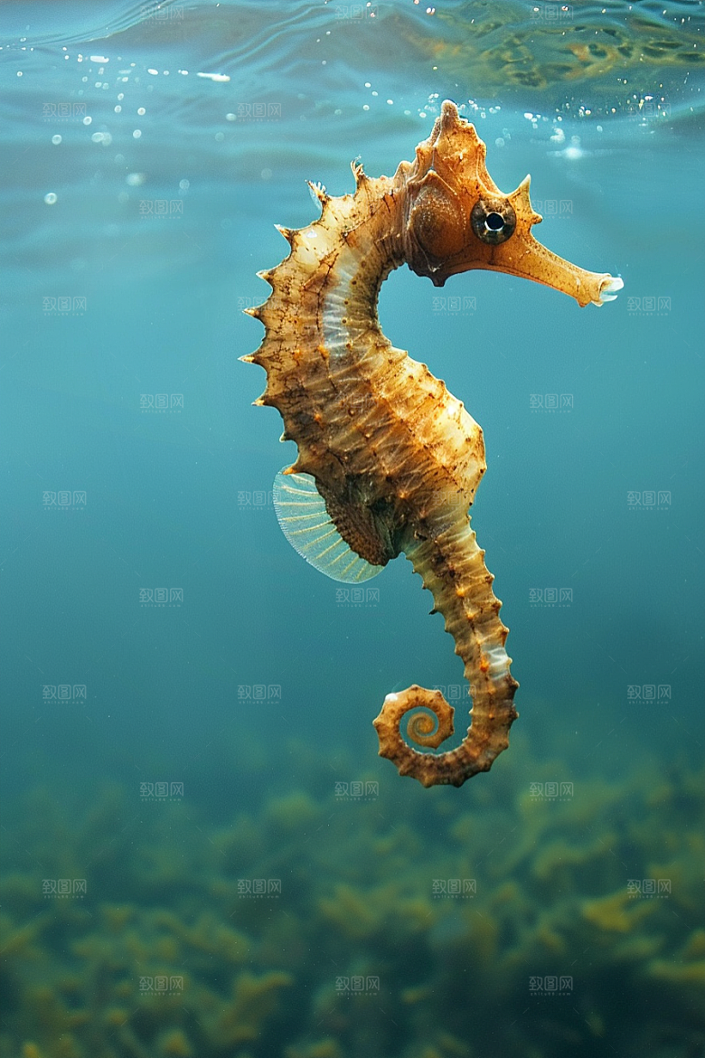 海马海洋生物大海素材