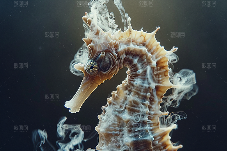 海马珊瑚礁环保素材