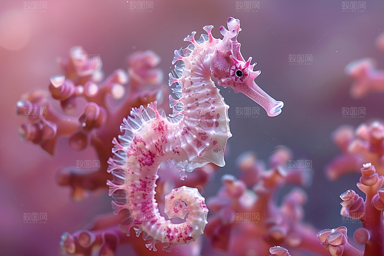 海马环保珊瑚礁素材