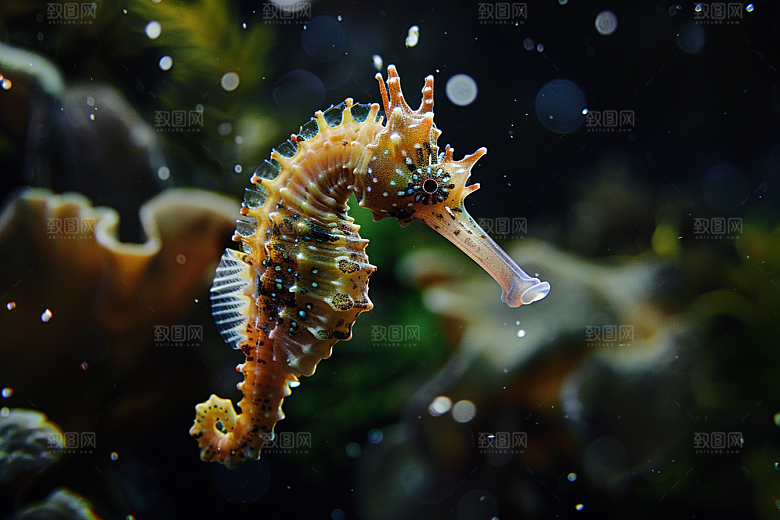 海马自然海洋生物素材