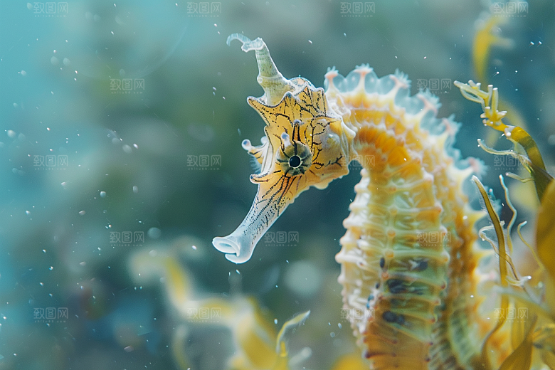 海马环保保护动物素材
