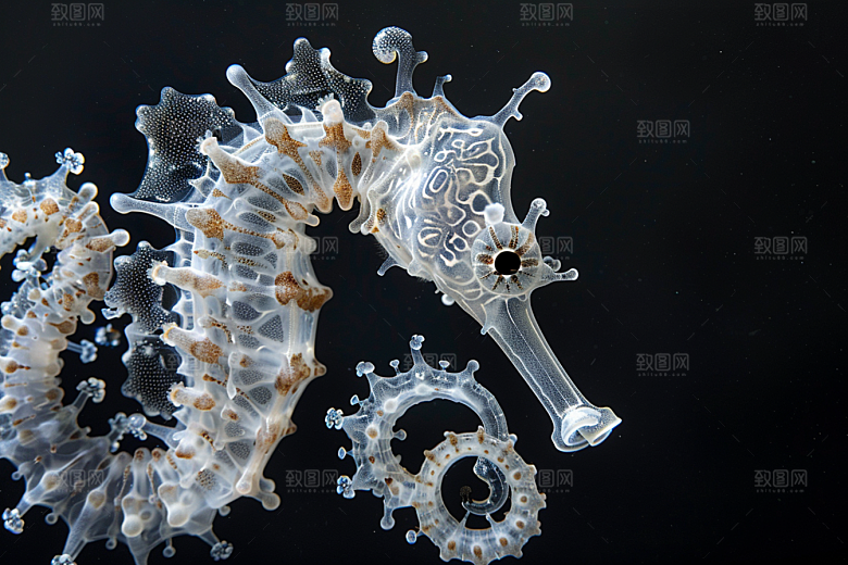 海马保护动物保护环境素材