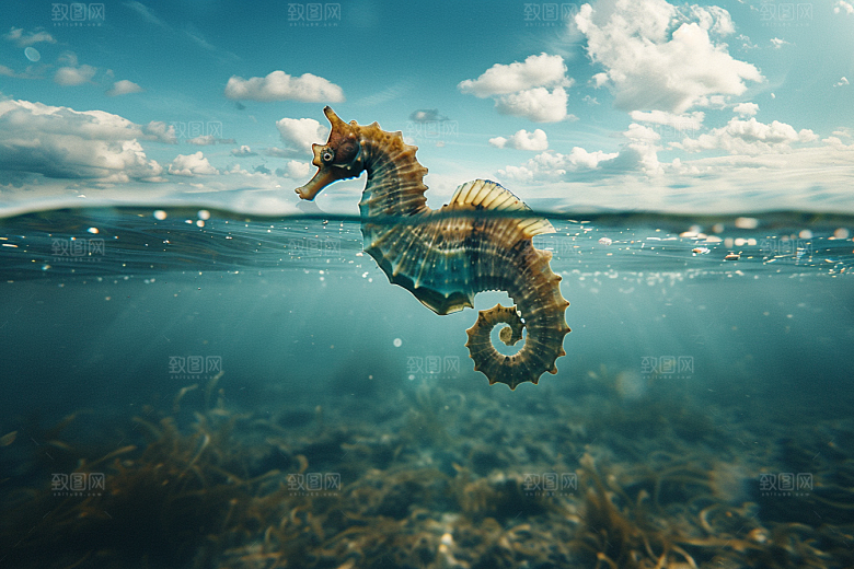 海马环保高清素材