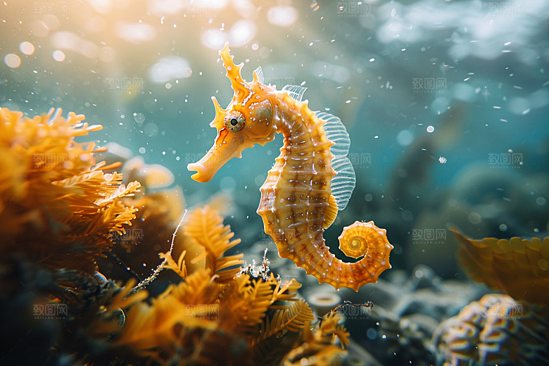 海马保护环境大海素材