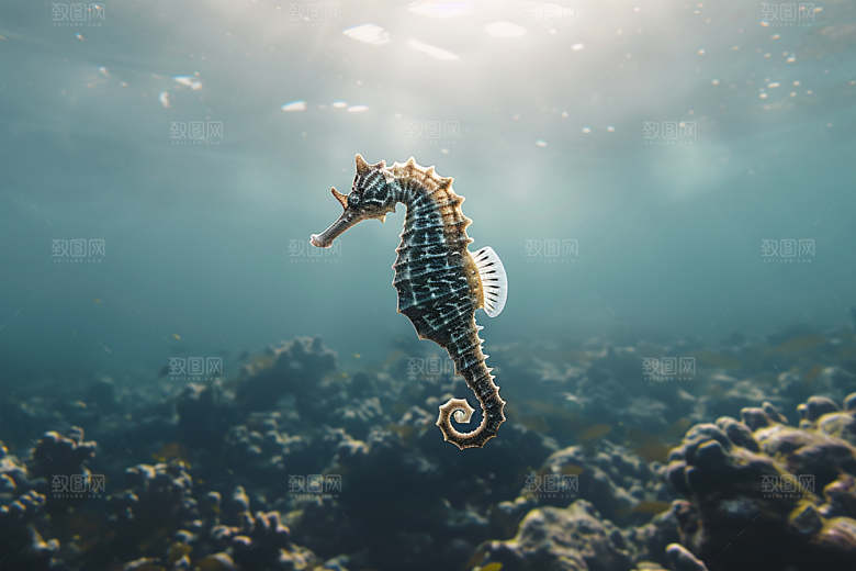 海马自然海洋生物素材