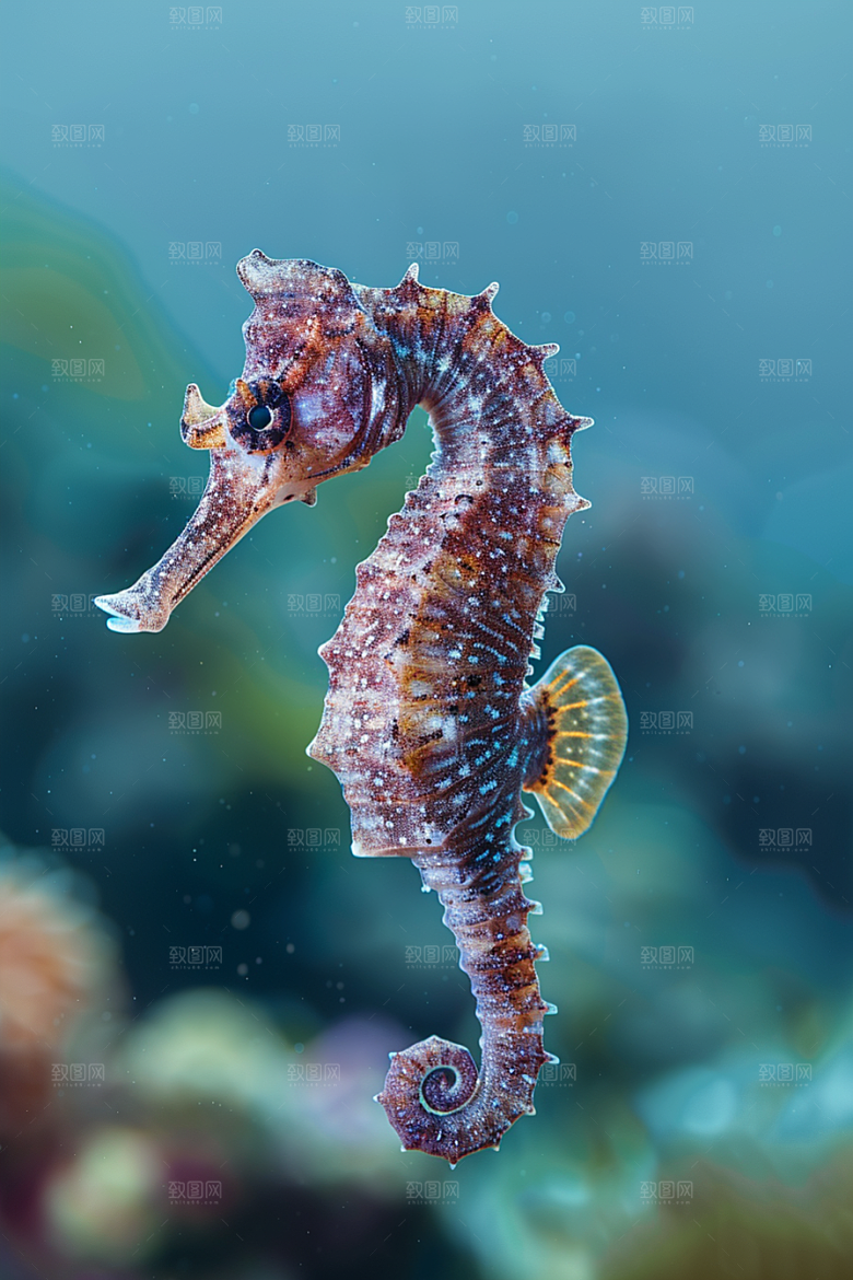 海马海洋生物生态素材