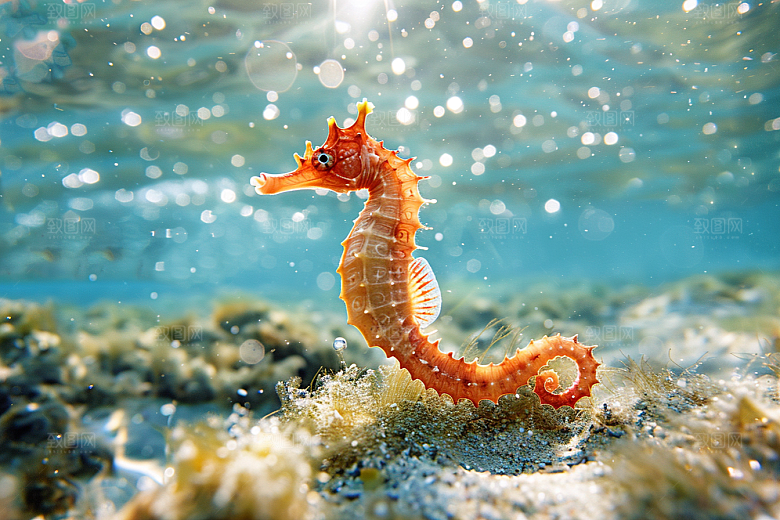 海马生态保护环境素材