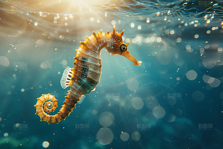 海马生态海洋生物素材