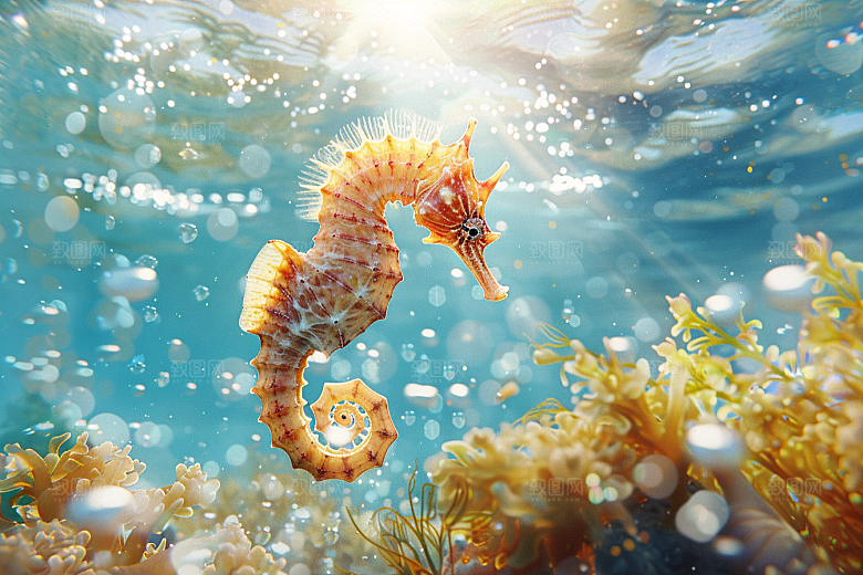 海马高清保护环境素材