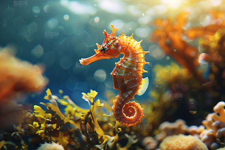 海马大海海底素材