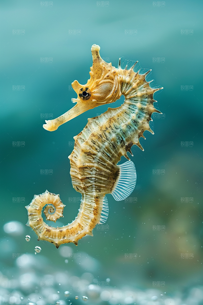 海马保护环境生态素材