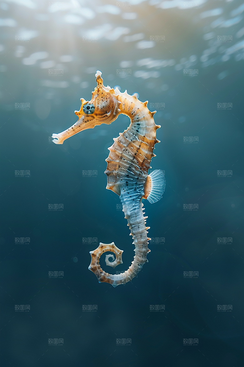 海马珊瑚礁环保素材