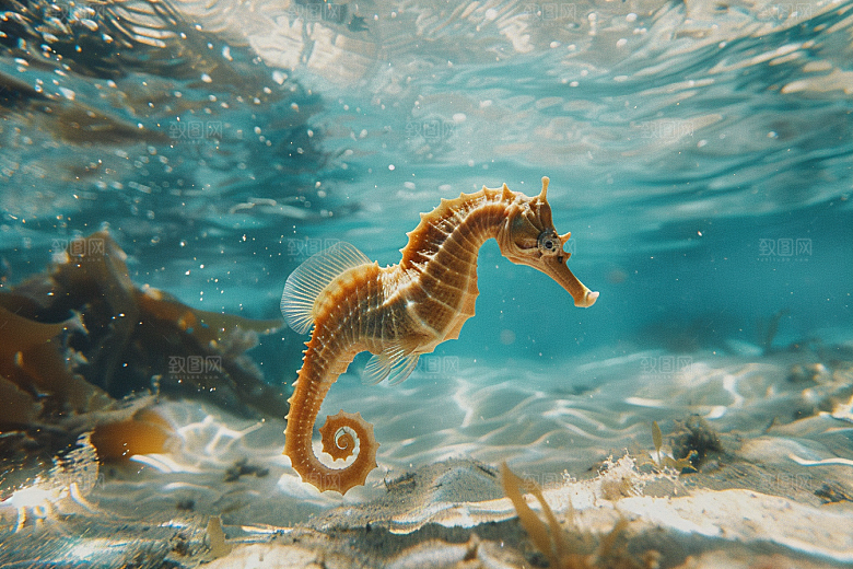 海马大海海底素材
