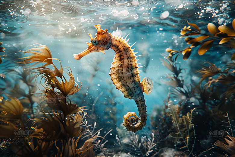 海马保护动物海洋生物素材